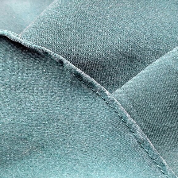 Vtg Victoria Secret Gold Tag 80s 90s Y2k Green Silk Slip Chemise Size S - Picture 13 of 13